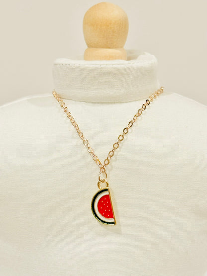 Doll Charm Necklace - Rose Gold Harvest Series