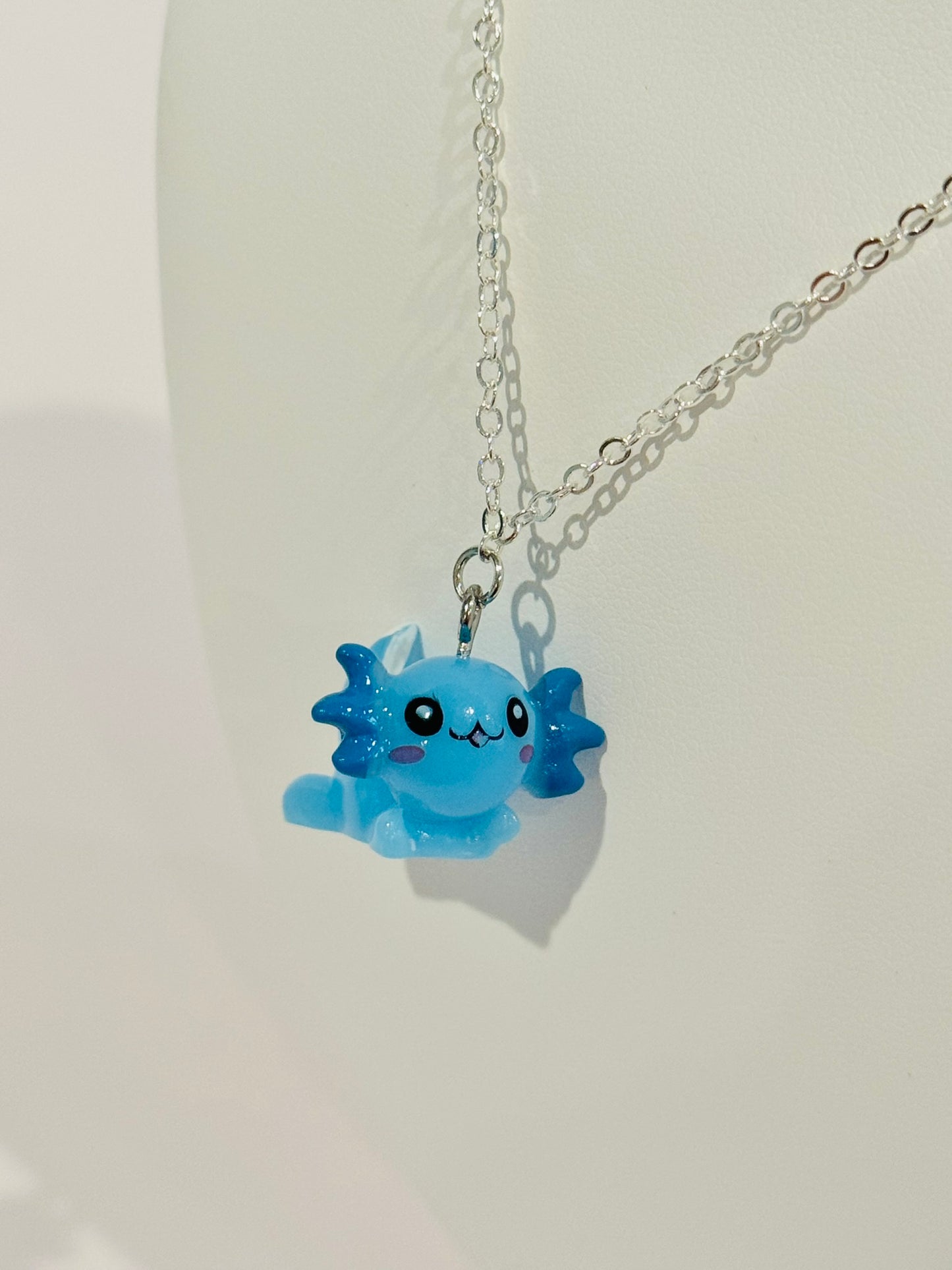 Axolotl Youth Charm Necklace