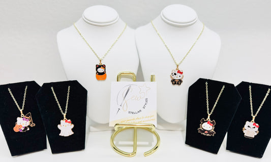 Hello Kitty Boo-tique Halloween Youth Necklace Series