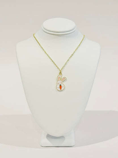 LIMITED EDITION Youth Charm Necklaces - Easter Bunny