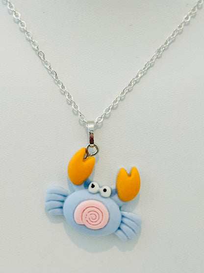 Crabby But Cute Necklace | Splash & Sparkle: Summer '25 Youth Accessories Collection