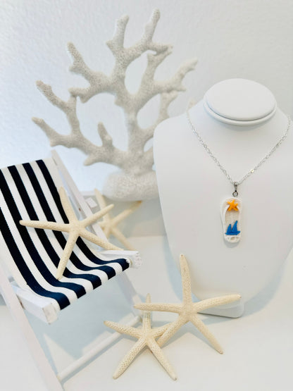 Catch Me on the Flippity Flop Necklace | Splash & Sparkle: Summer '25 Youth Accessories Collection