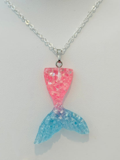 Glittery Mermaid Tail Necklace | Splash & Sparkle: Summer '25 Youth Accessories Collection