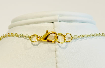 Golden Rose Charm Necklaces - Matching Set (Made to Order)