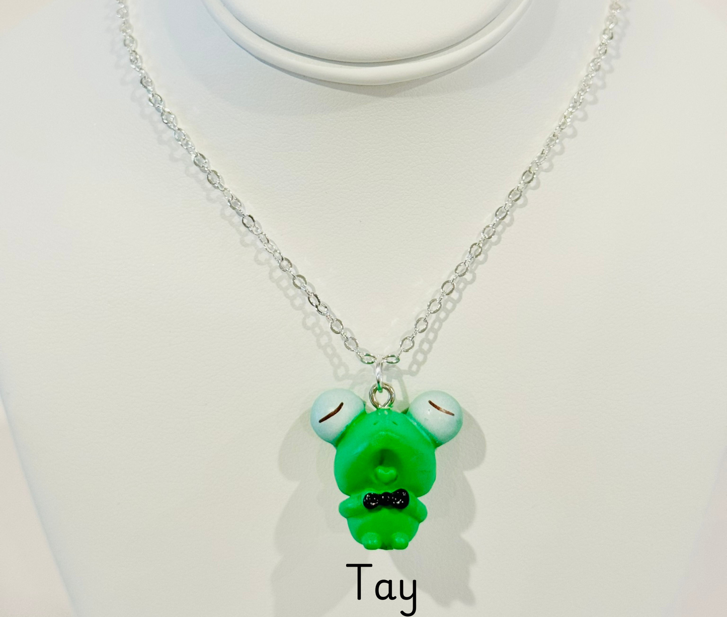 Frog Buddies Youth Charm Necklace
