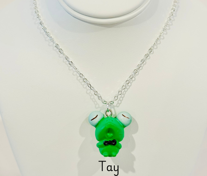 Frog Buddies Youth Charm Necklace