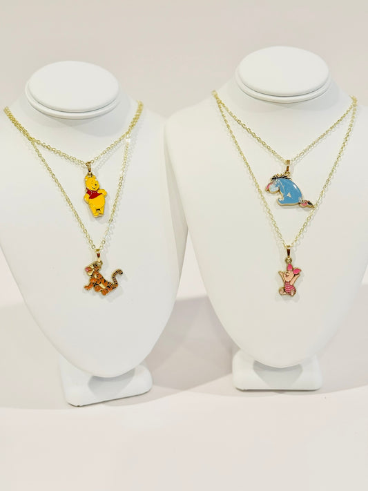 LIMITED EDITION Youth Charm Necklaces - Winnie the Pooh Series