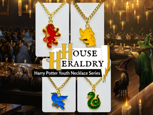Harry Potter Youth Necklace Series 3: House Heraldry