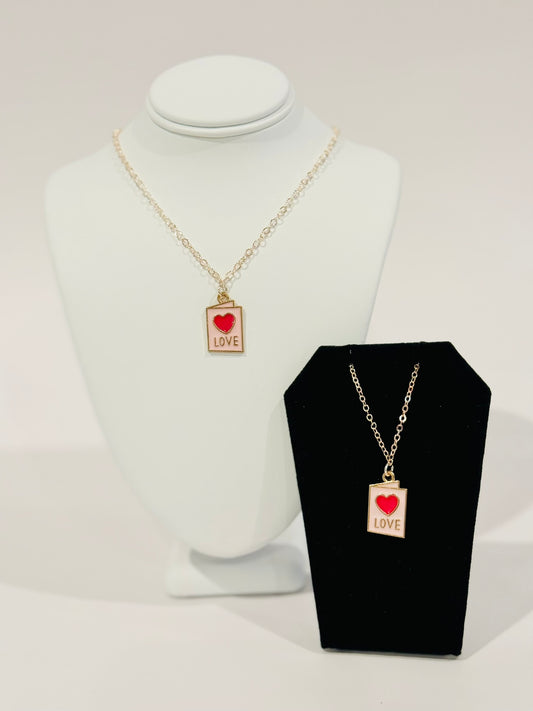 LIMITED EDITION Charm Necklace Set - Valentines Series 1: Love Story