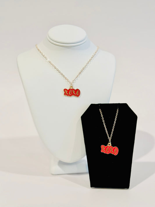 LIMITED EDITION Charm Necklace Set - Valentines Series 1: XOXO