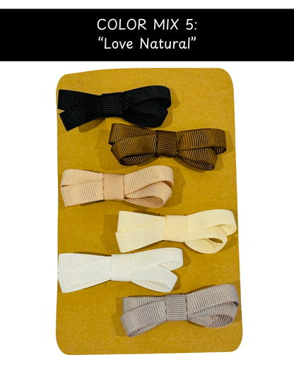 No Sew Tiny Bows! (Made to Order)