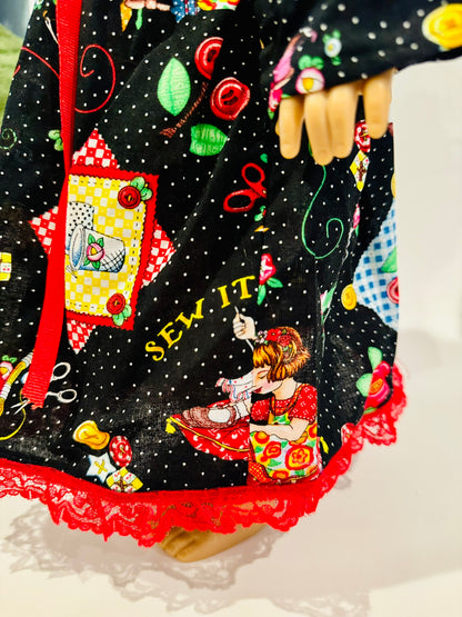 Dress made by Kathleen Saviak: "Sew It"