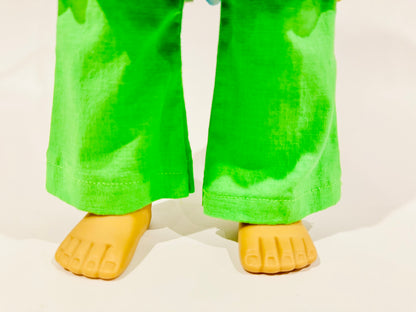 2-piece outfit made by Kathleen Saviak: "Rainbow Disco"