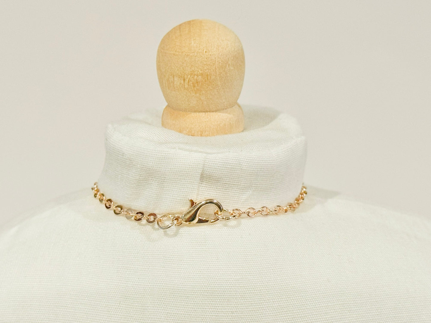Rose Gold Strawberry Charm Necklace