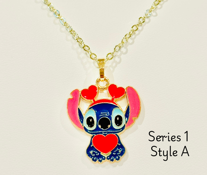 LIMITED EDITION Stitch Youth Charm Necklaces - Series 1: "Also Cute & Fluffy"