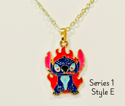 LIMITED EDITION Stitch Youth Charm Necklaces - Series 1: "Also Cute & Fluffy"