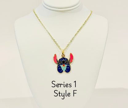 LIMITED EDITION Stitch Youth Charm Necklaces - Series 1: "Also Cute & Fluffy"