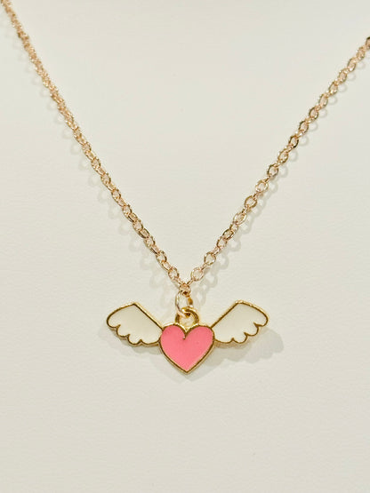 LIMITED EDITION Youth Charm Necklace - Valentines Series 2: Fly Away With Me