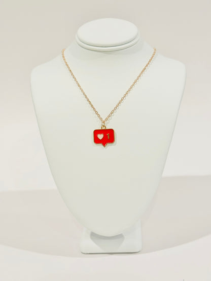 LIMITED EDITION Youth Charm Necklace - Valentines Series 2: Love Gone Viral