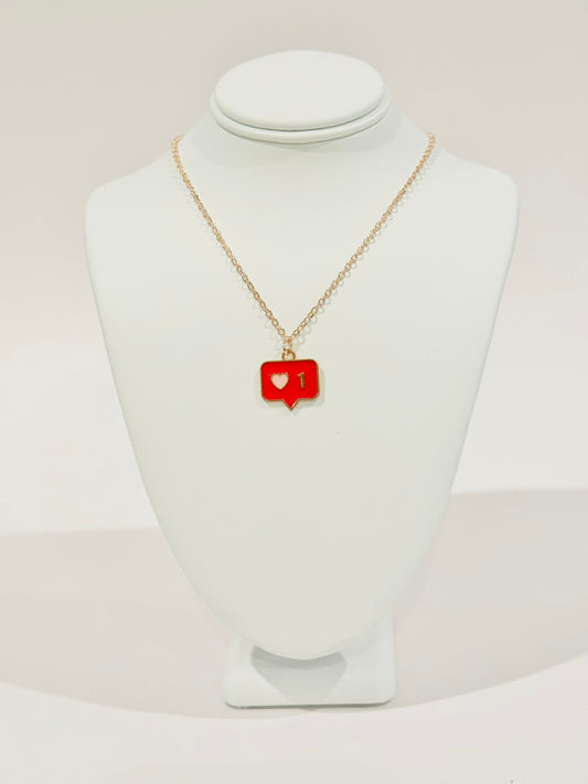 LIMITED EDITION Youth Charm Necklace - Valentines Series 2: Love Gone Viral