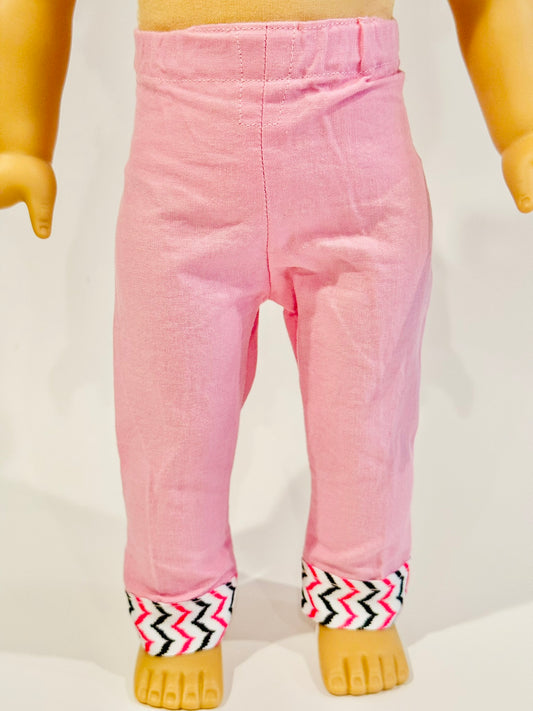 Pants made by Kathleen Saviak: Pink Leggings