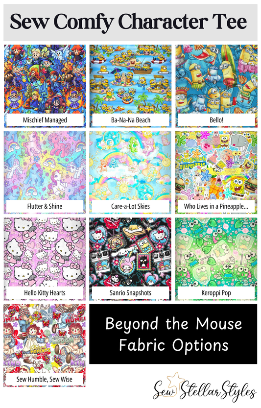 Sew Comfy Character Tee - Beyond the Mouse (Made to Order)