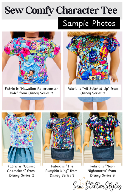 Sew Comfy Character Tee - Disney Series 2 (Made to Order)